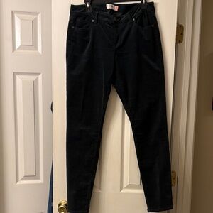 CAbi Women's Skinny Jeans - dark green